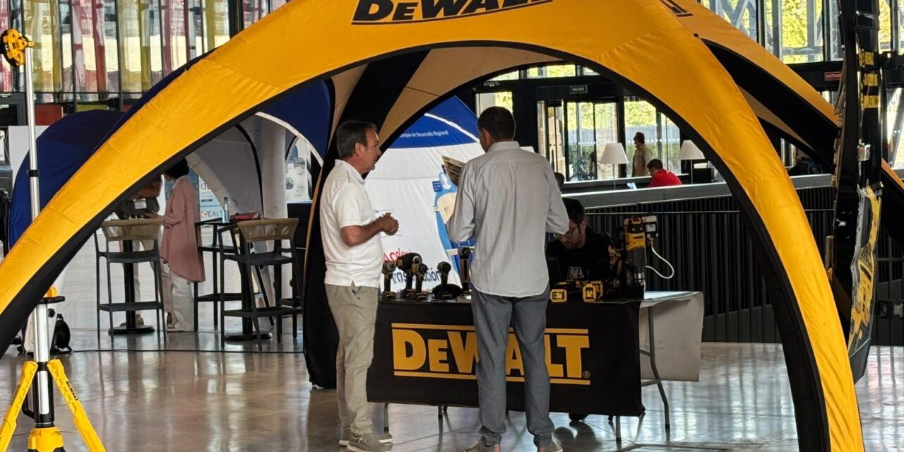 Comercial Silva participa en León Clima Verde con un stand propio y la furgoneta de DeWalt